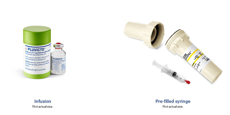 PLUVICTO infusion vial  and pre-filled syringe